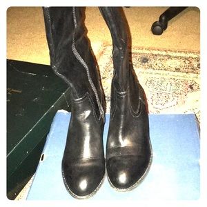 G.H. Bass & Co black knee length boots